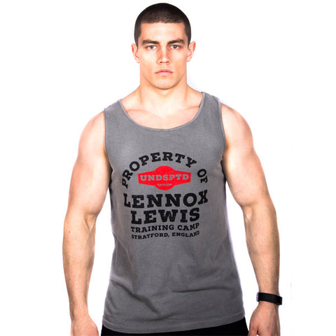 Property Of Lennox Lewis Training Camp Tank